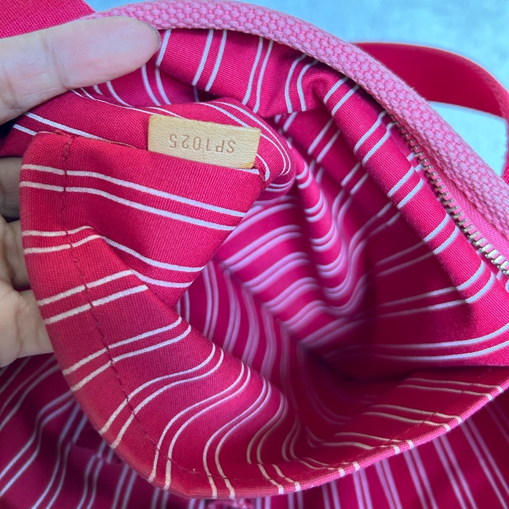 LOUIS VUITTON Antigua Cabas Hippo MM Women’s Shoulder Bag Tote Bag Pink Red - Picture 4 of 17